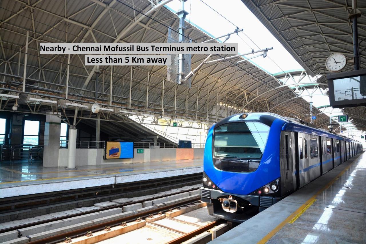 Hotel O Home G-Cloud Near Thirumangalam Metro Station Chennai Extérieur photo